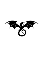 flying dragon ebook wallpaper, art from Adobe Stock